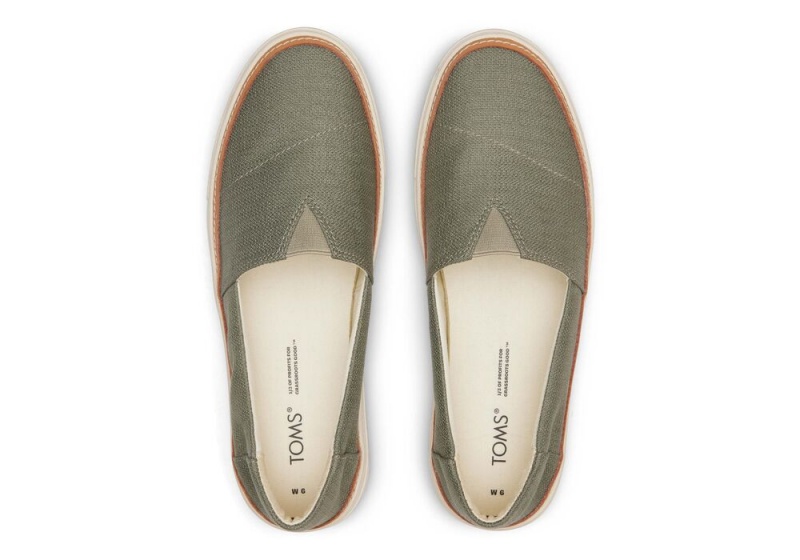 Toms Parker Slip On Joggesko Grå | 9365HBOQG