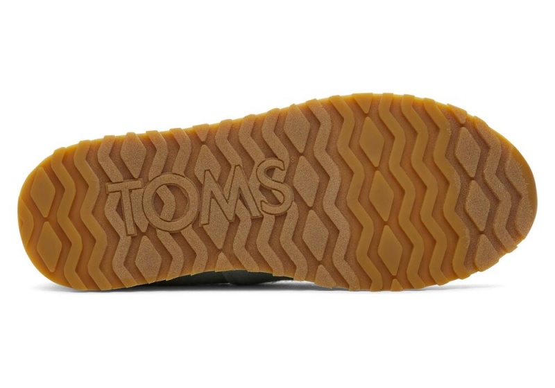 Toms Resident 2.0 Felt Sneakers Olivengrønne | 5320OMWHJ