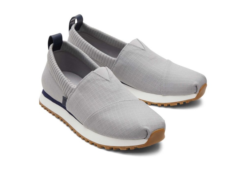 Toms Resident 2.0 Ripstop Sneakers Grå | 6015MIHET