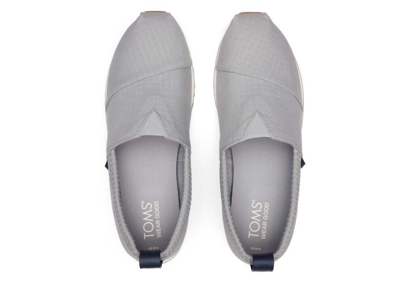 Toms Resident 2.0 Ripstop Sneakers Grå | 6015MIHET