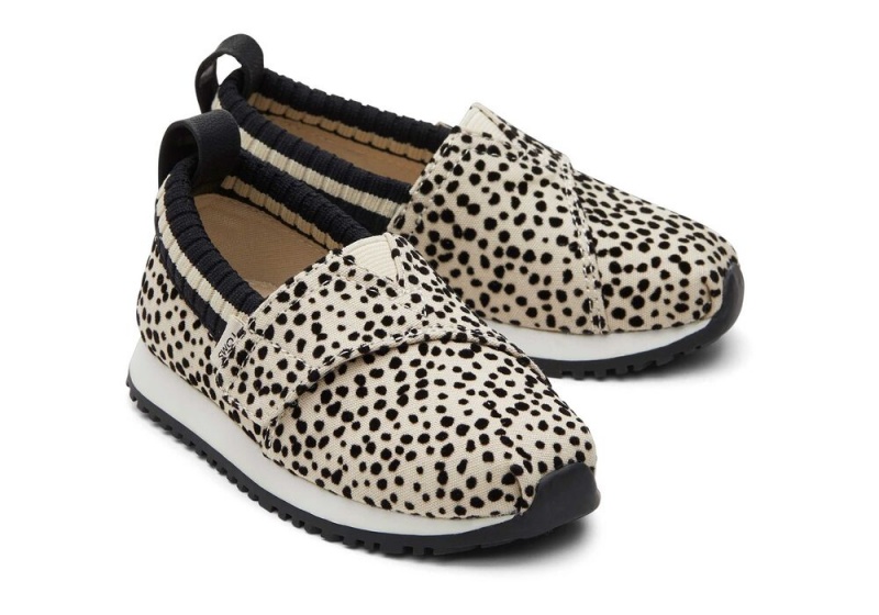 Toms Resident Mini Cheetah Toddler Sneakers Leopard | 4015SFYZC