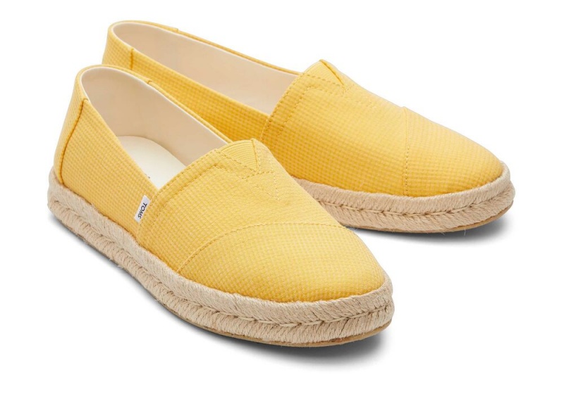 Toms Rope 2.0 Espadrille Gul | 3416OGIAU