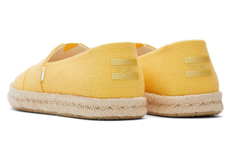 Toms Rope 2.0 Espadrille Gul | 3416OGIAU