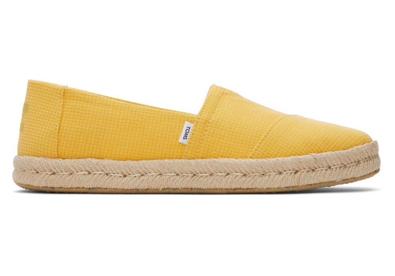 Toms Rope 2.0 Espadrille Gul | 3416OGIAU