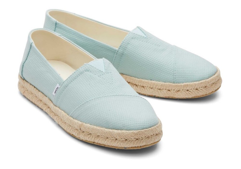 Toms Rope 2.0 Soft Espadrille Lyse Mint | 1572XVJMT