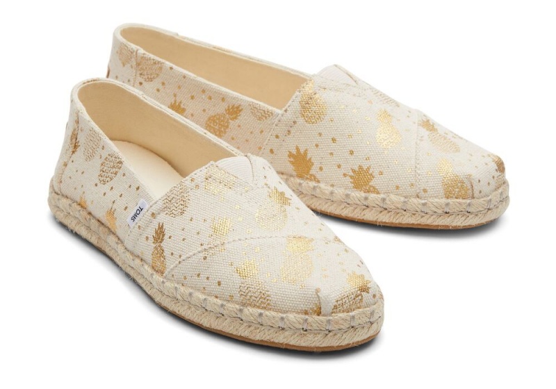 Toms Rope Espadrille Gull | 3279EOGPQ