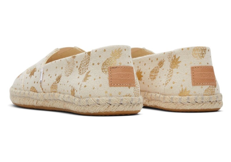 Toms Rope Espadrille Gull | 3279EOGPQ