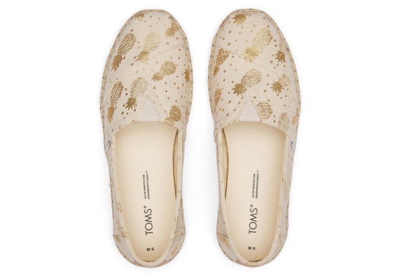 Toms Rope Espadrille Gull | 3279EOGPQ