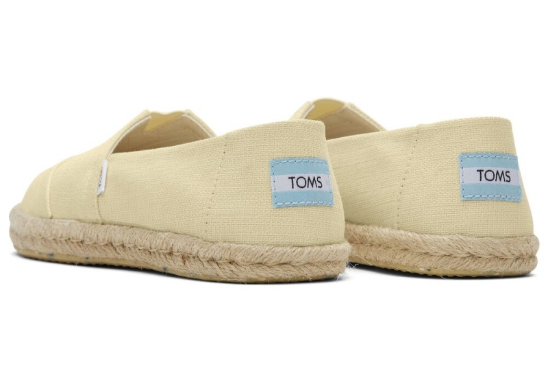 Toms Rope Espadrille Sitron | 2754PMEQG