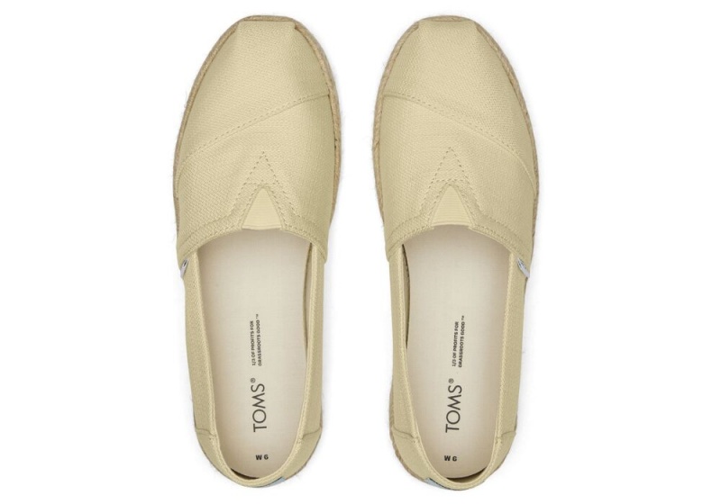 Toms Rope Espadrille Sitron | 2754PMEQG