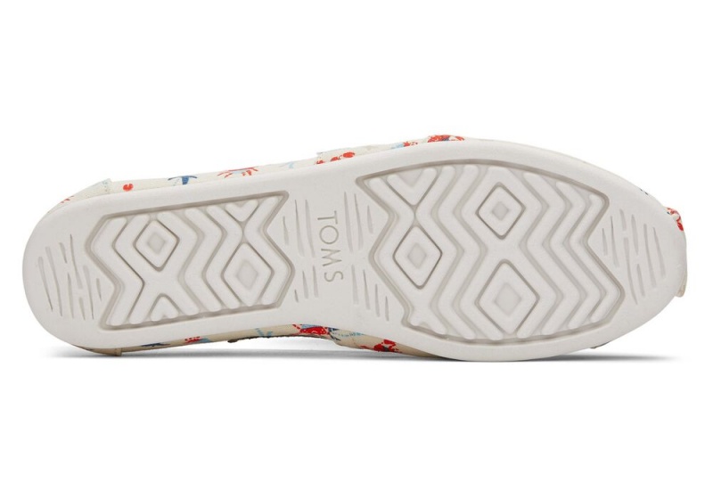 Toms Summer Crabs Espadrille Beige | 2870EKVAC