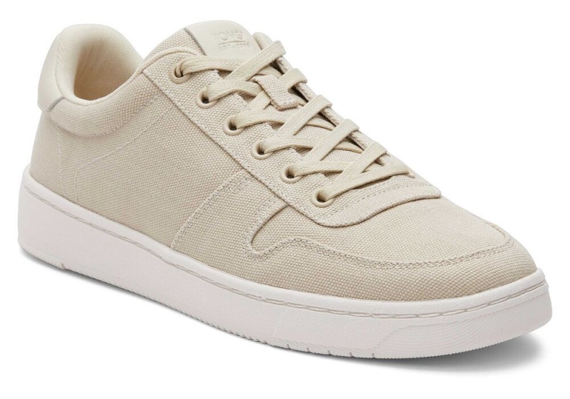 Toms TRVL LITE Court Canvas Sneakers Beige | 1358HNXYJ