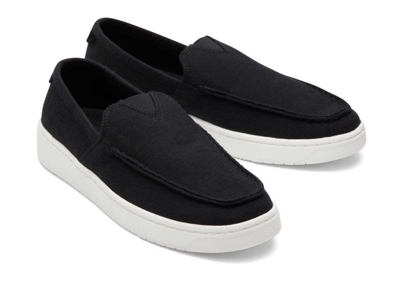 Toms TRVL LITE Recycled Bomull Loafer Slip On Joggesko Svarte | 5608YQELD