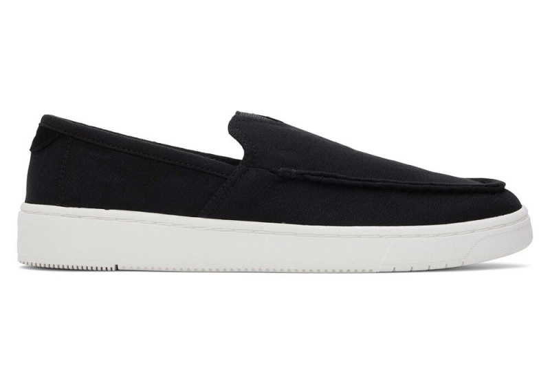 Toms TRVL LITE Recycled Bomull Loafer Slip On Joggesko Svarte | 5608YQELD