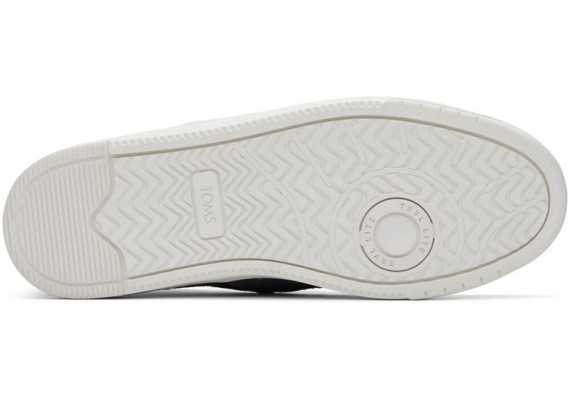 Toms TRVL LITE Semsket Skinn Loafer Slip On Joggesko Svarte | 3284PUTHA