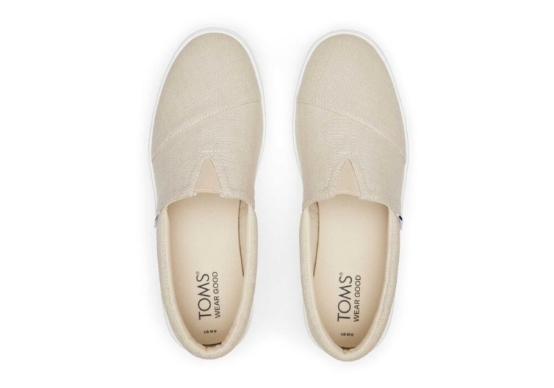 Toms TRVL LITE Slip On Joggesko Beige | 1694MZFSY