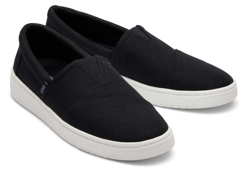 Toms TRVL LITE Slip On Joggesko Svarte | 6120DPYNB