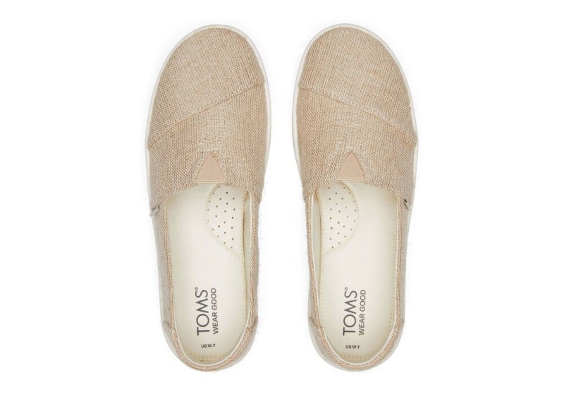 Toms Verona Slip On Joggesko Beige | 0276ZSRGX