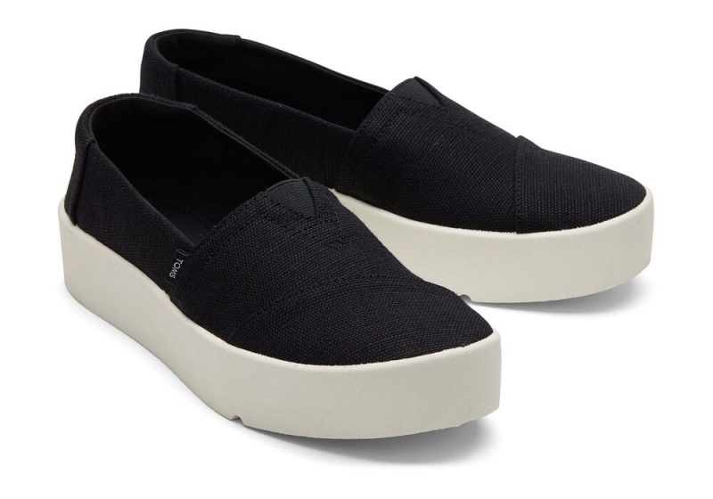 Toms Verona Slip On Joggesko Svarte | 1725UGTAO