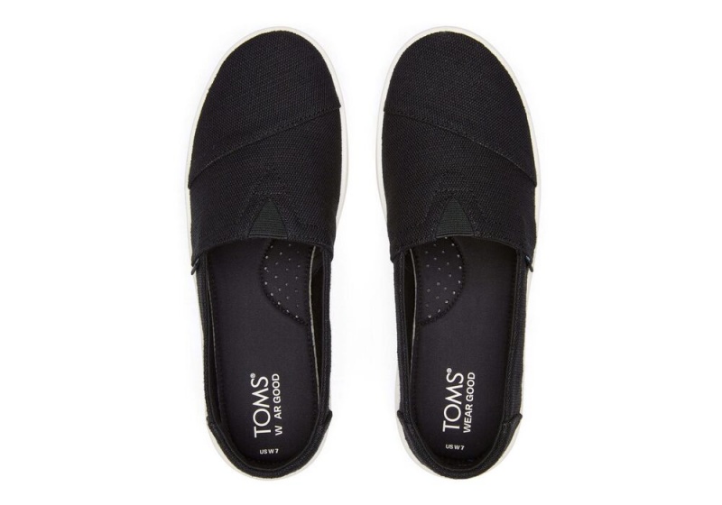 Toms Verona Slip On Joggesko Svarte | 1725UGTAO