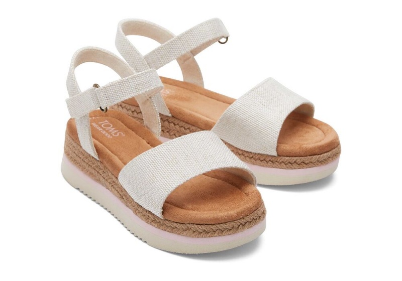 Toms Youth Diana Kids Shoe Sandaler Beige | 8307WIYRH